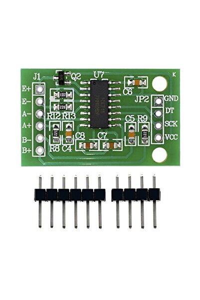 Genel Markalar Hx711 Çift Kanal Ağırlık Sensör Modülü Basınç Tartı Load Cell 24bit Adc 128x Kazanç Pga Yükseltici