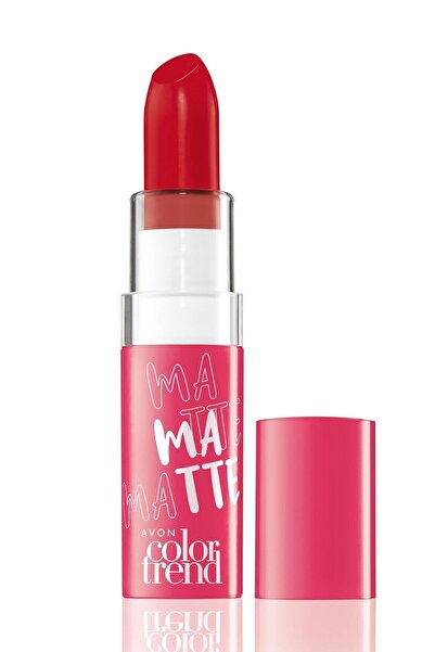 AVON Color Trend Mat Ruj - Classic Red