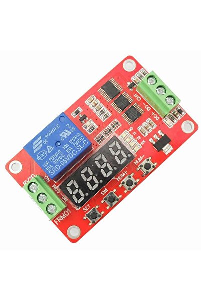 Genel Markalar Frm01 Çok Fonksiyonlu Zaman Rölesi Döngü Gecikmesi Zamanlayıcı...