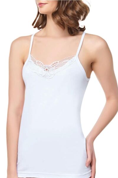 Hepsine Rakip Γυναικείο εσώρουχο με λουράκι με δαντέλα 100% βαμβάκι