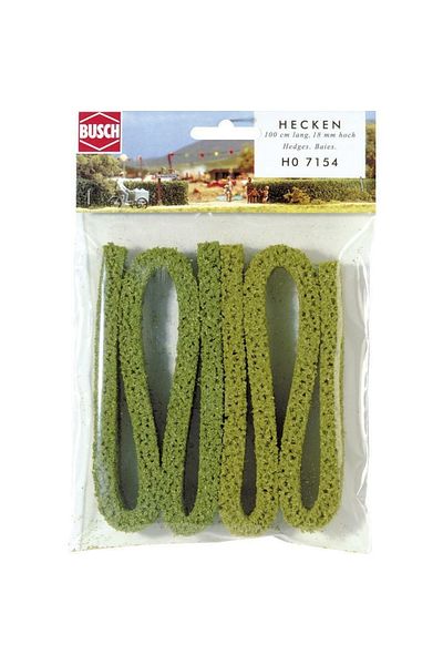 Busch 1/87 Ho Model Fence Plant Wall