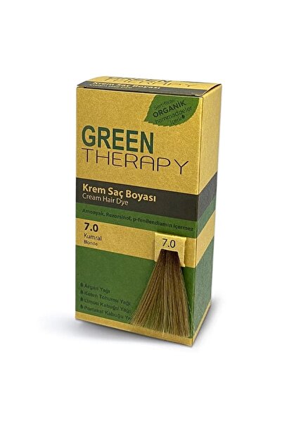 Green Therapy Krem Saç Boyası 7.0 Kumral