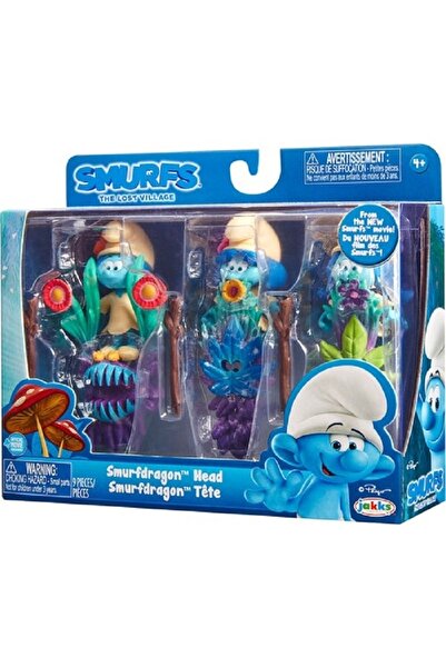 ŞİRİNLER Smurfstorm 3'lü Figür