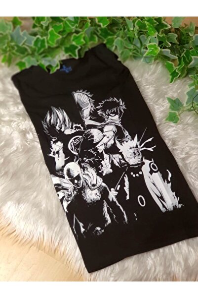 Touz Satu Moda & Anime Oversize Heroes Унісекс футболка