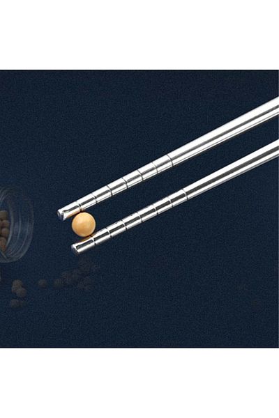 Adil Baba Stainless Steel Chopstick China Stick 1 Pair