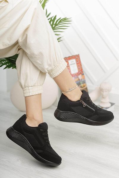 MORENİCA Negru - Pantofi sport complet ortopedici