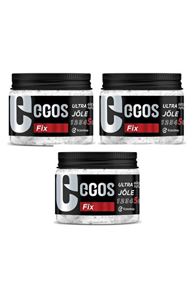 Egos Kavanoz Ultra Güçlü Tutuş Jöle 400 Ml X 3 Adet