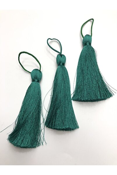 Bride Aksesuar Dünyası Accesoriu Panglică Decorativă Verde Închis cu Ciucure ...