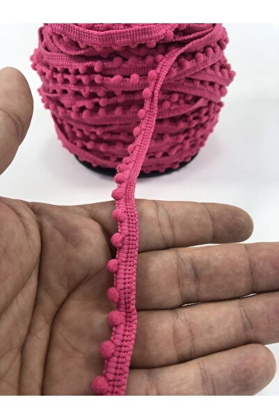 Bride Aksesuar Dünyası Ponpon Fuchsia Micuț – Panglică Decorativă