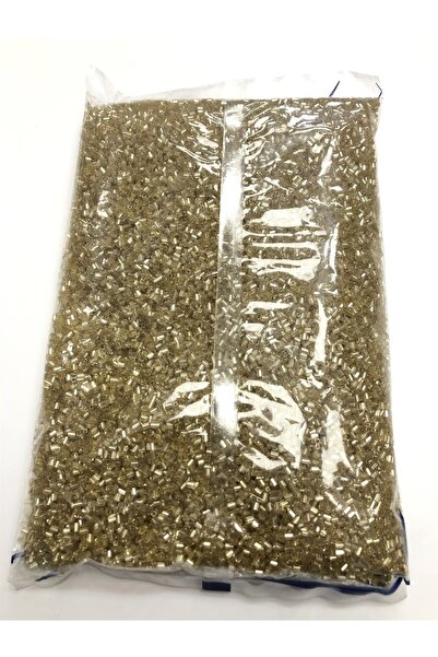 Bride Aksesuar Dünyası Жовті нарізані намистини 1 пакет 500 грам – Намистини