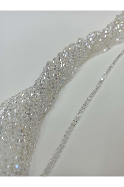 FdayAksesuar Tipuri de margele Piramida de margele de cristal 4 mm – Margele