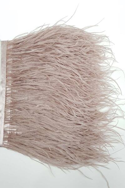 Aker Hediyelik Προτεινόμενη Σκούρα Πούδρα Φτερού Στρουθοκαμήλου 60 εκ. – Διακ...