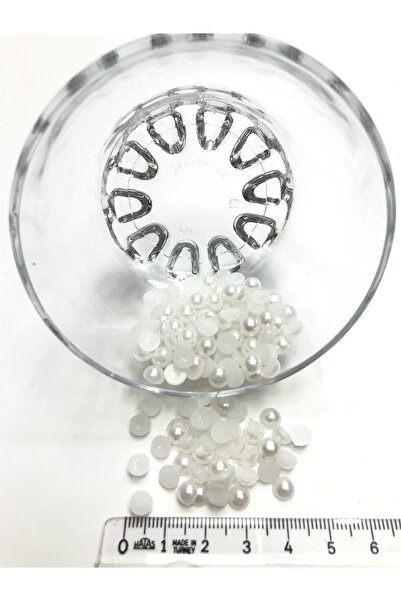 FdayAksesuar Видове мъниста Половин перла Мънисто Plastic-ıbc-1031 – Мънисто