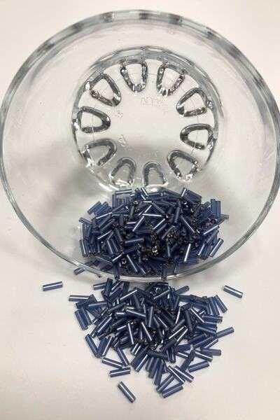 Bride Aksesuar Dünyası Sortiment de mărgele Peygam Çiçek Mavi Boru Boncuk – M...