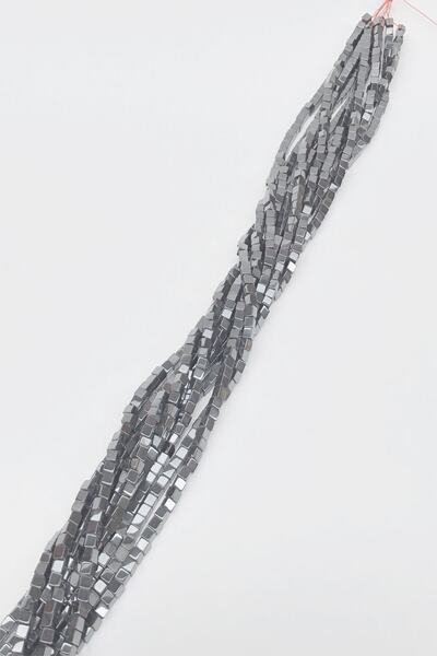 FdayAksesuar Vrste perli Hematit Male kvadratne kamene perle – Perle