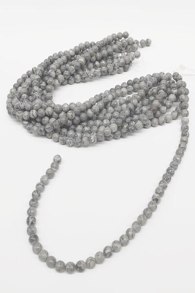 Bride Aksesuar Dünyası Sortiment de mărgele colorate din piatră naturală de 8...