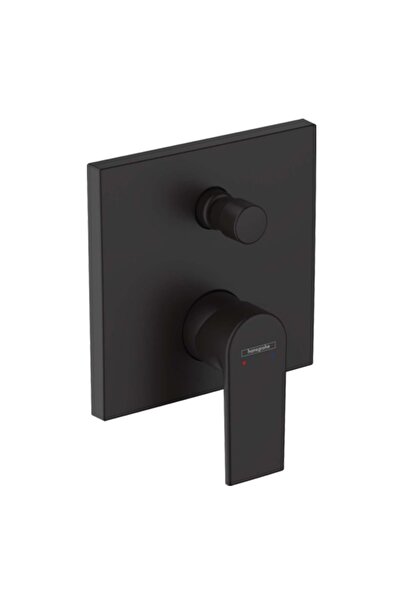 Hansgrohe Vernis Shape Ankastre Banyo Bataryası Satin Siyah 71468670