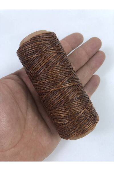 Bride Aksesuar Dünyası Sfoară ceară maro-roșie 10 metri – Sfoară pentru tricotat