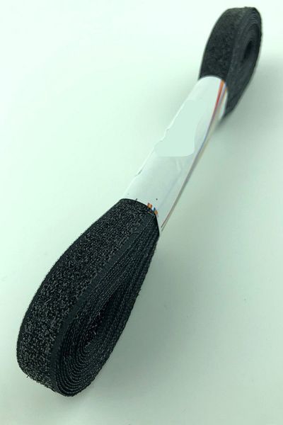 Bride Aksesuar Dünyası Black Velvet Glitter Ribbon 1 cm – Ribbon