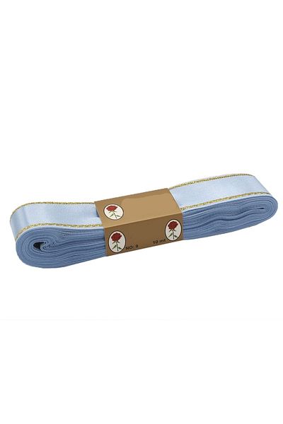 Bride Aksesuar Dünyası Panglică cu sclipici Blue Edge 3 Cm – Panglică – Panglică