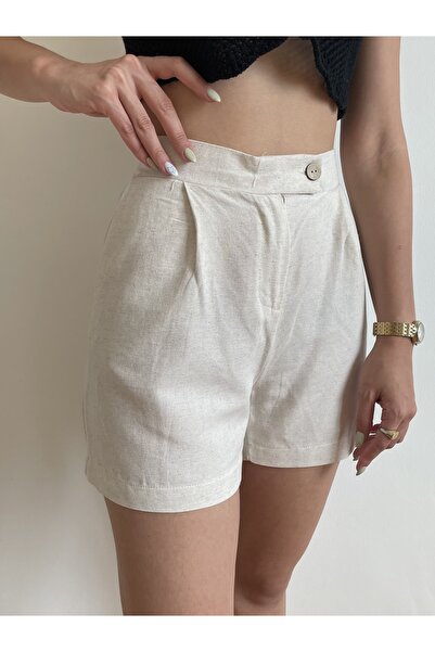 Firesh Keten Şort