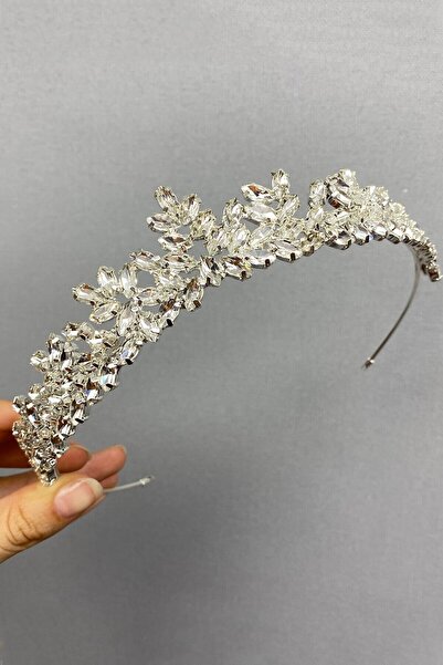 Bride Aksesuar Dünyası Coroana de mireasa model Khayal de culoare argintie pe...