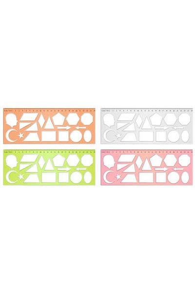 HATAS Geometric Shapes Template 02285