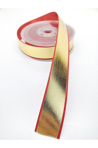 Bride Aksesuar Dünyası Yellow Red Detailed Ribbon 2.5 cm 2 Meters – Ribbon