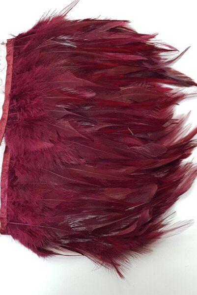 Bride Aksesuar Dünyası إكسسوار شريط زخرفي ريشة كوكب عنابي – شريط زخرفي