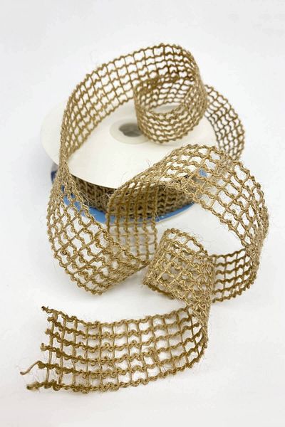 FdayAksesuar Decorative Ribbon Accessory Decoration 5 Meters Wicker Mesh Ribbon for Packaging Edge Ornament – Dek