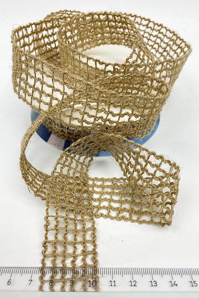 FdayAksesuar Decorative Ribbon Accessory Decoration 5 Meters Wicker Mesh Ribbon for Packaging Edge Ornament – Dek