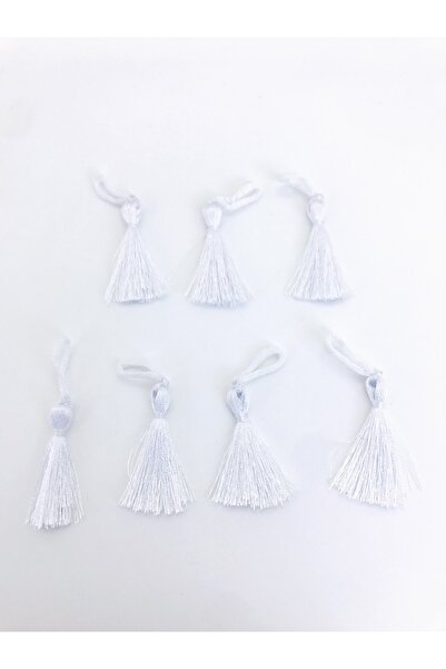 Bride Aksesuar Dünyası Λευκή Φούντα 4 εκ. – Διακοσμητική Κορδέλα