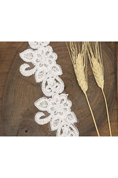 Bride Aksesuar Dünyası Panglică decorativă, accesoriu, guipură franceză albă ...