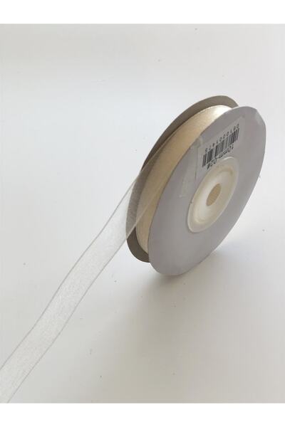 Bride Aksesuar Dünyası Panglică Organza Cremă 1 Cm – Panglică
