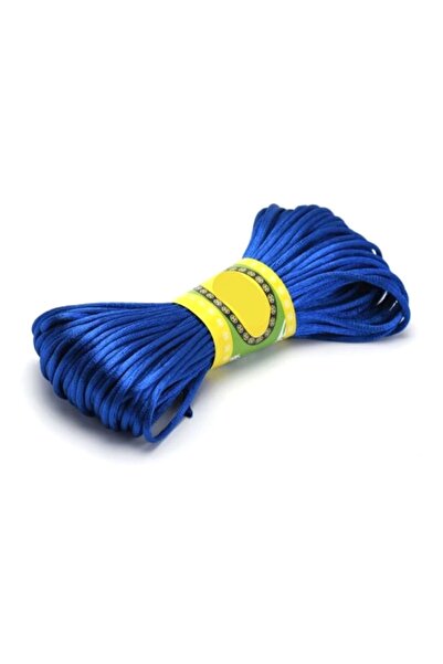 Bontex Saks Blue Satin Rope 1 Minge 10 Metri – Kit de tricotat