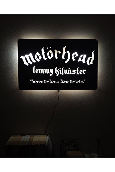 FOREVHOME Motörhead Lemmy Kilmister Led Işıklı Tablo
