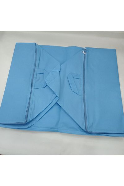 AYHOME Suport pentru zestre pentru rochie de zi cu zi, pulover, organizator multifuncțional, sub bază, geantă de depozitare pentru saltea, culoare albastră