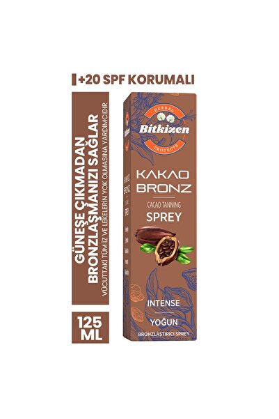 Kakaolu Bronzlaştırıcı Sprey 125 ml 20 Spf Korumalı