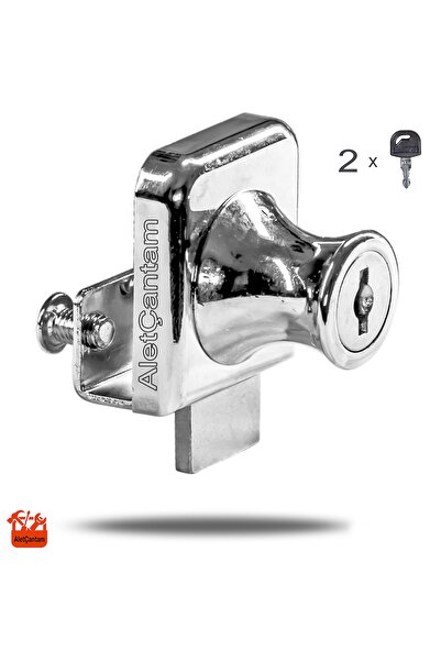ALETÇANTAM قفل خزانة زجاجي - قفل باب واحد