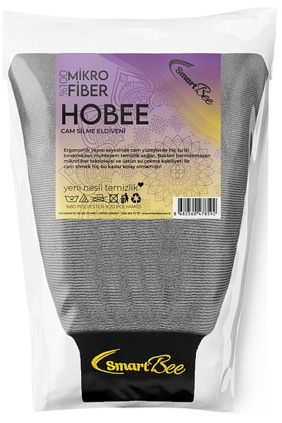 SmartBee Hobee Microfiber Glass Cleaning Glove