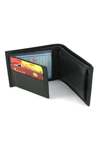 MKM Real Leather Men's Wallet Credit Card Holder Ce024 -1