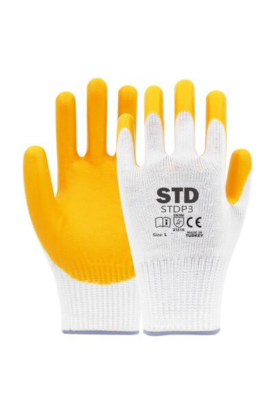 Std Beybi Nitril Kaplama Örme Iş Eldiveni En388