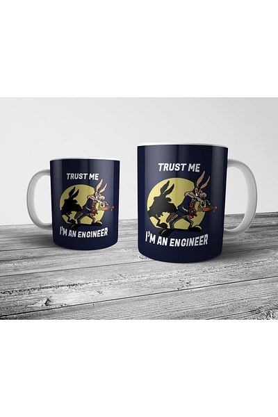 Pixxa Engineer Trust Me I'm An Engineer Mug Cup Model 1