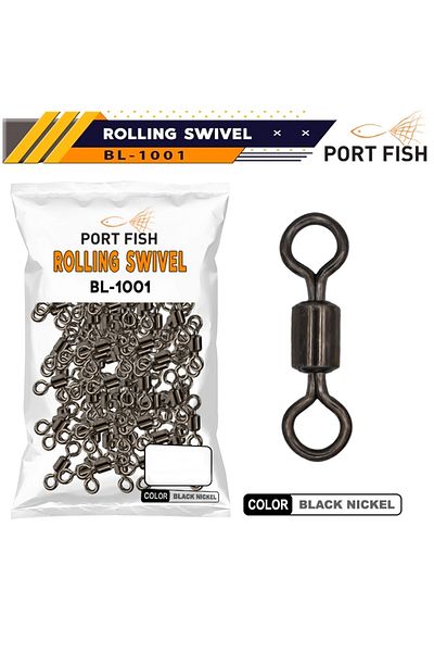 Port Fish Rolling Swivel Ball Gross Swivels No:12