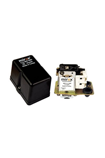 mirox MİROX Monofaze 1-6 Tahliyesiz Hidrofor Basınç Şalteri 1/4'' Bağlantı