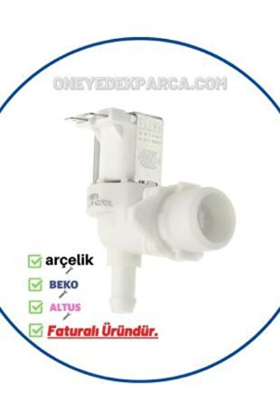Arçelik 6230 H Bulaşık Makinesi Su Giriş Vanası Tekli Ventil