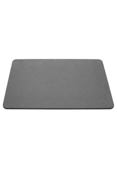 PI&GO Bathroom Mat Water Absorbent Mat Non-Slip Base Mat Ablution Mat - Dark Gray