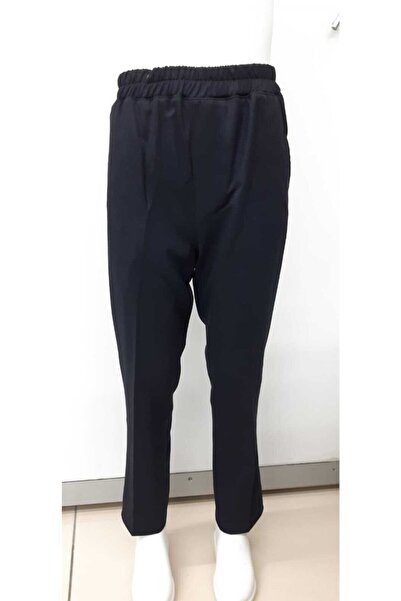 Muraty Pantaloni de scoala din Lycra cu talie complet elastica, albastru bleu...