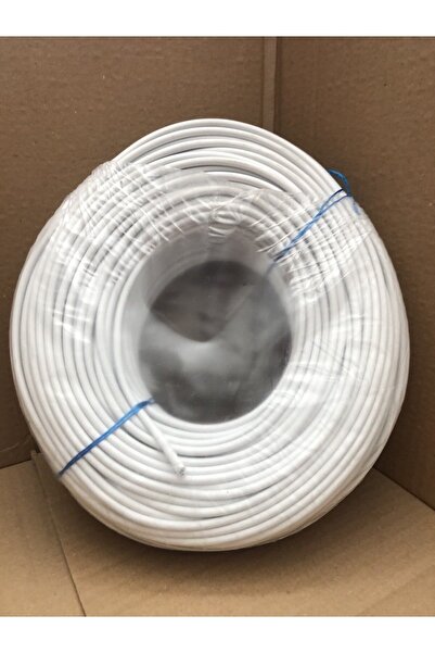 Enet Aydınlatma 2x0.75 Beyaz Ttr Kablo 100MT