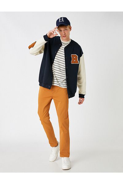 Koton Straight Cut Basic Trousers